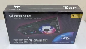 ACER PREDATOR BIFROST INTEL ARC A770 OC GRAPHICS CARD 6GB GDDR6 PCIE GPU - Picture 1 of 10
