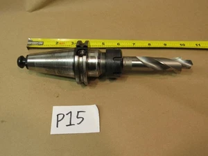 Parlec Cat 40 ER25 collet chuck holder C40-25ER262 w/ 51/64 drill - Picture 1 of 9