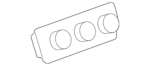 Genuine GM Dash Control Unit 23111245 - Picture 1 of 4