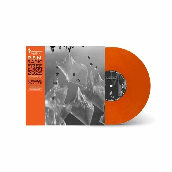 REM - Radio Free Europe 2025 - Vinyl (orange marbled vinyl 10" with obi-strip) - Image 1 of 1