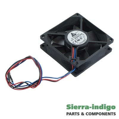 Delta AFB0812SH-F00 80mm x 25mm 3-Pin 3-Wire DC12V 0.51A Fan - Image 1 of 4