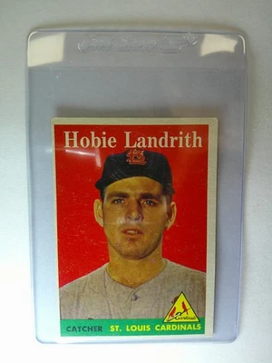 1958 Topps - Hobie Landrith #24 - MINT - PACK FRESH 🔥 - Image 1 of 2