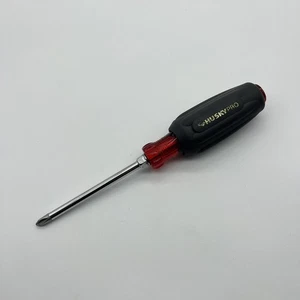 HUSKY PRO #2 Phillips Screwdriver Soft Grip Handle WF 544-598 Made In USA - Picture 1 of 8