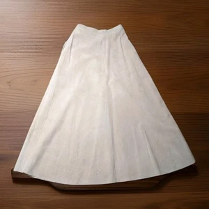 Gonna a matita midi JH Collectibles Dead-Stock rosa pelle scamosciata taglia 4 bottoni - Foto 1 di 11