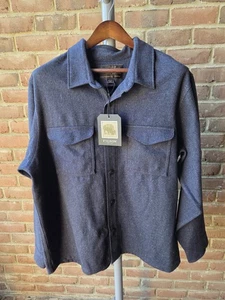 Filson Wool Jac Shirt - Blue Heather - Men's Size XXL (2XL) - NWT - Picture 1 of 12