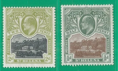 Sellos de Santa Elena 1903 como nuevos MH Foto 1 de 2