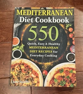 Mediterranean Diet Cookbook 550 Quick Recipes - Foto 1 di 2