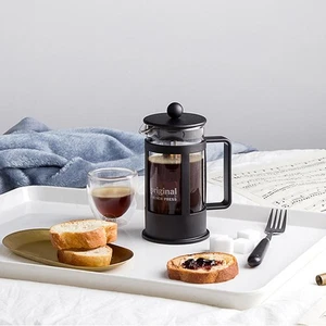 Stainless Steel Brewing Kettle French Press Tea Maker 350/600/800ML Coffee Pot - Picture 1 of 11