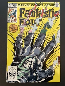 Fantastic Four #258 Dr Doom! Byrne Art! Excellent Condition! 9.4 - Picture 1 of 2