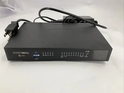 Dispositivo de firewall de seguridad de red Sonicwall TZ670 con alimentación - solo dispositivo Foto 1 de 4