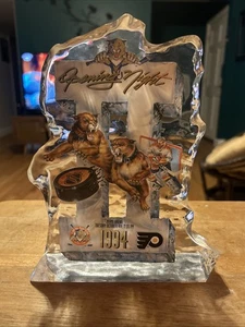 1994 Florida Panthers Ticket To A Game That Never Happened Ice Sculpture Signed - Picture 1 of 11