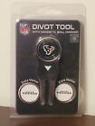 Houston Texans NFL Team Golf Divot Tool with 3 Magnetic Ball Markers