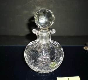 ABP FABULOUS 1880-1910 Polished Wheel Cut Perfume Bottle Floral Leaf Fronds - Picture 1 of 12
