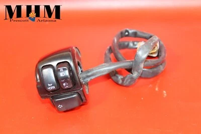 Harley-Davidson Softail Deuce FXSTD 2003 manillar izquierdo bocina señal interruptor alto/bajo Foto 1 de 4