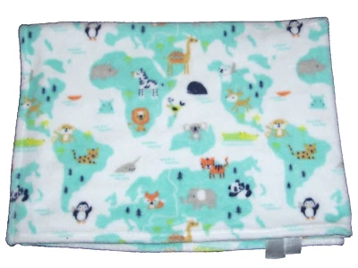 Одеяло с животными Austrailia карта мира континента Африки Baby Starters - Изображение 1 из 2