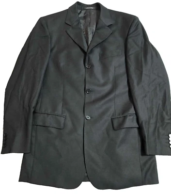 Blazer de Vestido Enzo Tovare Para Hombre 3 Botones 100% Lana Super 140 Hecho en Italia Foto 1 de 4