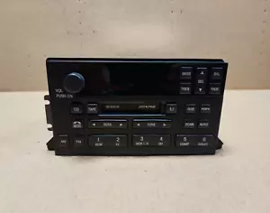1999-2002 LINCOLN CONTINENTAL OEM AM FM RADIO CASSETTE PLAYER XF3-18C870-BF - Picture 1 of 15