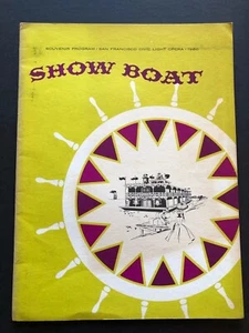 Showboat Original Theatre Program w/Playbill (1960) - 22 Pages - 9" x 12" - Picture 1 of 6