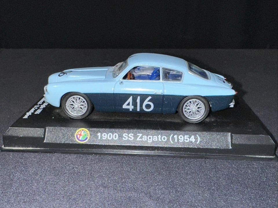 1/43 METRO/IXO ALFA ROMEO 1900 SS Zagato Coupé 1954 DIECAST CAR #416 Foto 1 de 4