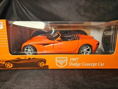 Dodge Concept Car Anson 1997 naranja escala 1:18 Inv. #3563 Foto 1 de 4