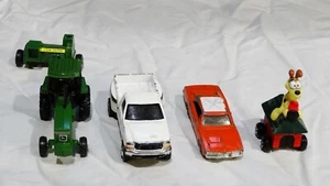 ERTL John Deere Truck, Trailer, General Lee, & Odie - Picture 1 of 4