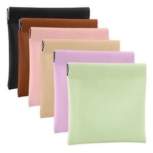 6 PCS Small Makeup Bag for Purse, Mini Portable Cosmetic Bags for Women, Coin - Picture 1 of 9
