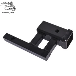 Enganche de remolque 1-1/4" a 2" receptor elevación-caída remolque adaptador extensión - Imagen 1 de 13