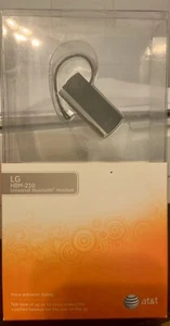 LG Bluetooth Wireless Headset HBM-210 W/Earhook - Photo 1 sur 9