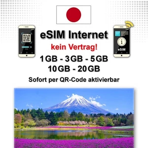 eSIM Japonia – tylko internet, bez fizycznej karty SIM | Travel Sim - Zdjęcie 1 z 7