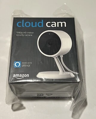 NEW Amazon Cloud Cam Indoor Security Camera 1080P, Alexa, NEW - Image 1 of 4