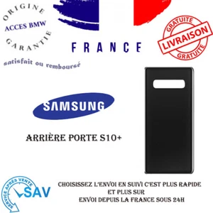 Samsung Galaxy S10+ G975 Cover Battery Black - Photo 1 sur 1