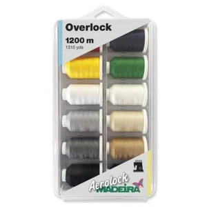 Madeira Aerolock 125 Thread Kit (12 spools) - Picture 1 of 2