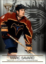 2003-04 Titanium Atlanta Thrashers Hockey Card #7 Marc Savard