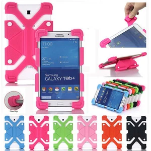 Kids Safe Shockproof Silicone Case Cover Kickstand For 7.0 8.0 10.1 inch Tablet - Picture 1 of 26