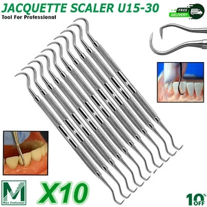 Dental Scaler Anterior Towner Jacquette U15-33 Dental Instrument - Picture 1 of 30
