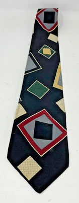 Tom James Geometric Tie 100% Silk - Image 1 of 4