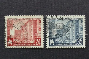 GDR Michel Number 433-434 Postmarked (Ak 428) - Picture 1 of 1