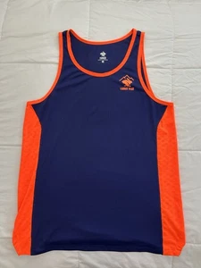 Rabbit Trail Running Singlet - Men's Large - Blue & Orange - Picture 1 of 3