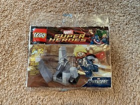 NEW & SEALED! Lego POLYBAG 30163 THOR & TESSERACT MARVEL Super Heroes AVENGERS