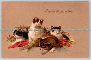 R762900 Nearly Dinner Time Cats P F B Serie 8672 - Picture 1 of 4