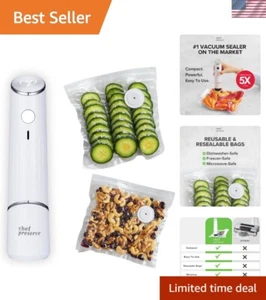 Vacuum Sealer Vacuum Sealer + 30 Bags - Picture 1 of 7