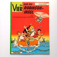 Die Vier, #10 (1. Aflg 1982) und die Robinson-Insel, Carlsen Comics | Z 1-