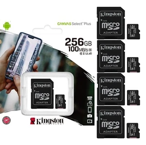 Kingston Canvas Select Plus 32GB 64GB 128GB 256GB Class 10 UHS-1 microSD Karte - Bild 1 von 5