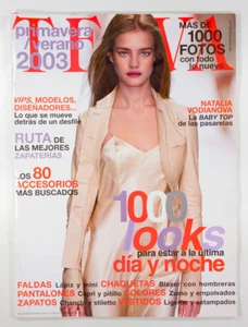 Natalia Vodianova Spring Summer 2003 Collections SPANISH FASHION MAGAZINE TELVA - Picture 1 of 1