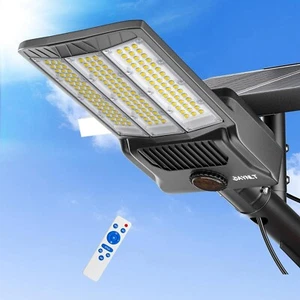 JAYNLT 5000W Solar Street Lights Outdoor, 500000LM 6500K High Powered 188 - Picture 1 of 7