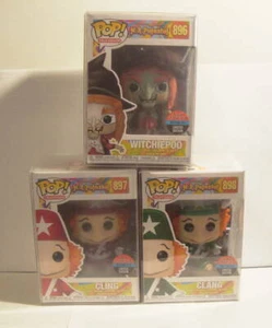 FUNKO POP H.R. PUFNSTUF WITCHIEPOO CLING CLANG SET OF 3 2019 NYCC 896 897 898 - Picture 1 of 2