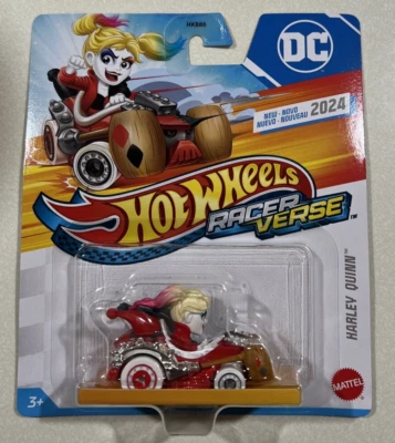 NEW 2024 Hot Wheels RACER VERSE DC  HARLEY QUINN - Image 1 of 2