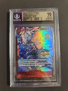 One Piece TCG Marco OP03-013 Regional Championship 2023 Promo BGS 10 PRISTINE - Picture 1 of 2