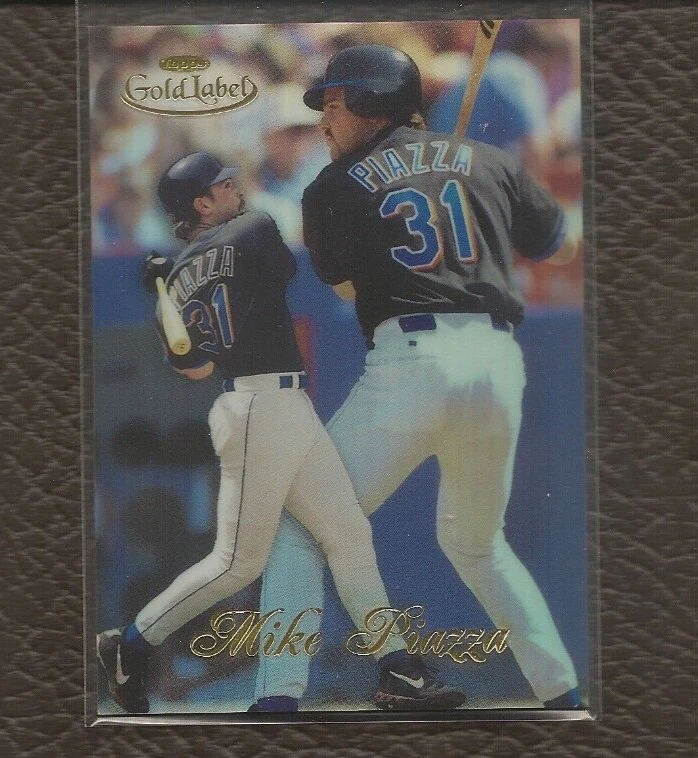 Mike Piazza 1998 Topps Gold Label Promo Baseball Card #PP3 New York Mets - Image 1 of 1