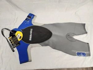 SeaDoo Junior Spring Shorty Wetsuit Size 10 Swim Surf Water Ski - Picture 1 of 4